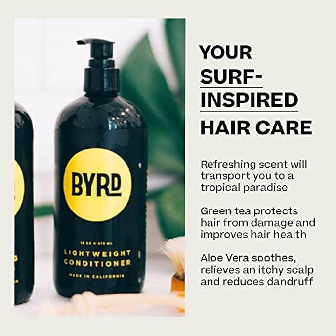 BYRD SALTY COCONUT LIGHTWEIGHT CONDITIONER Â€“ 16 FL OZ (473 ML) - Image 3